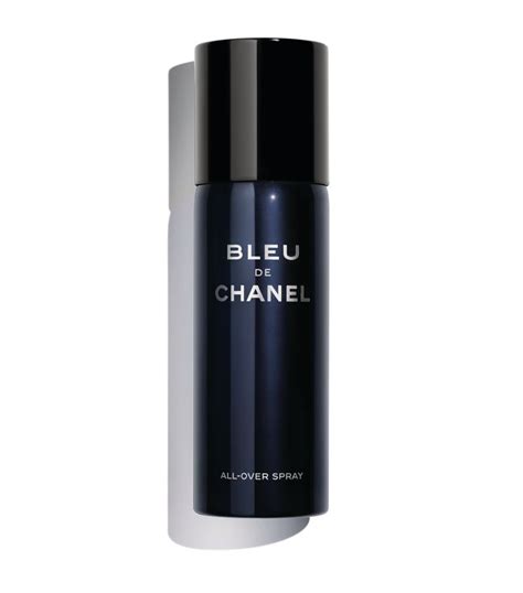 chanel men's deodorant spray|chanel bleu all over spray.